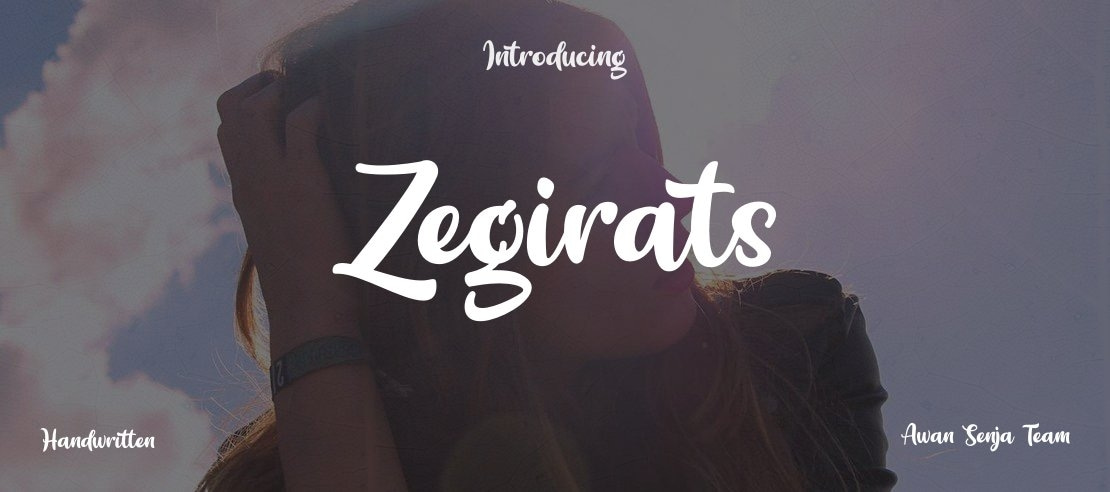 Zegirats Font