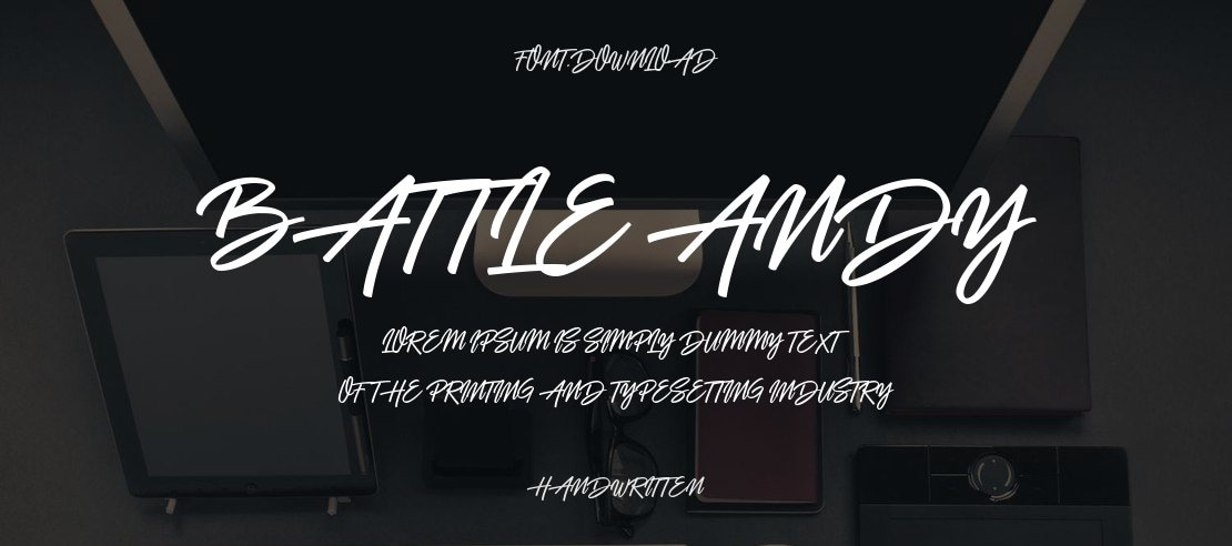 Battle Andy Font Family