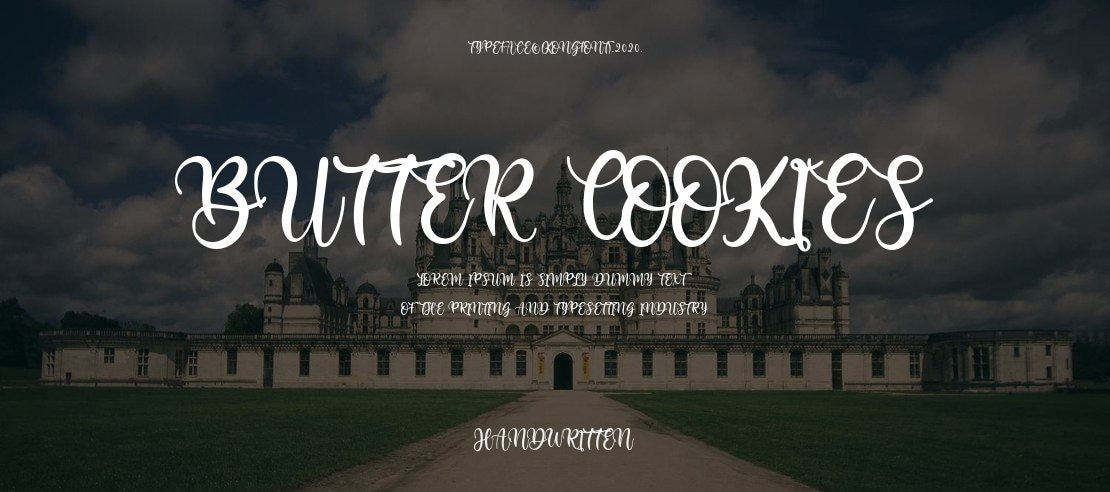 Butter Cookies Font Family