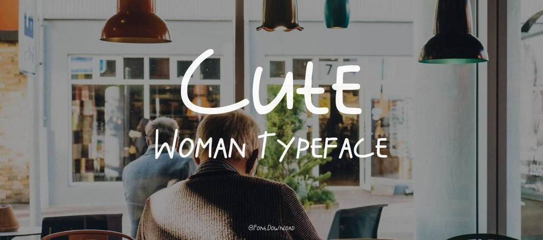 Cute Woman Font