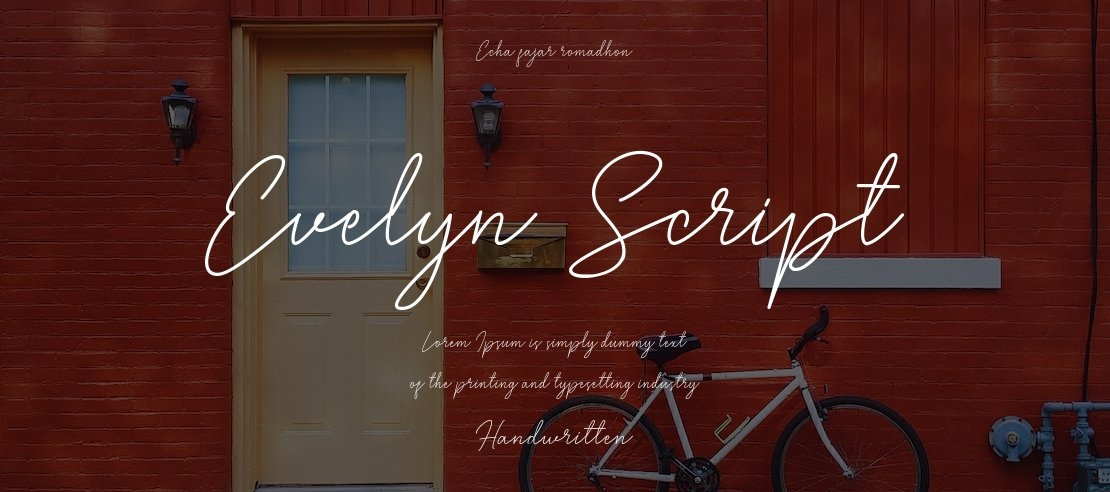 Evelyn Script Font