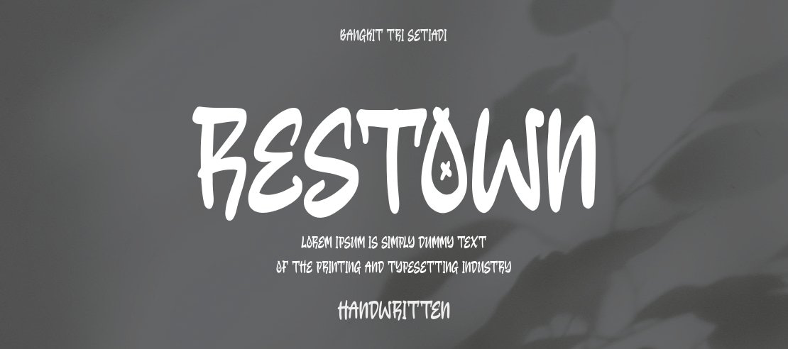 Restown Font
