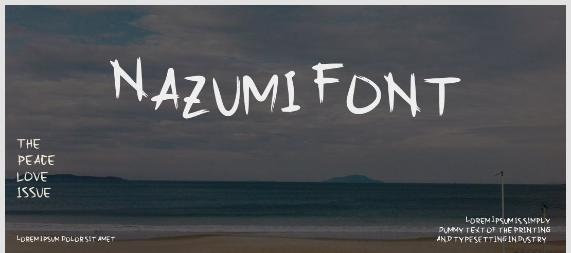 Nazumi Font