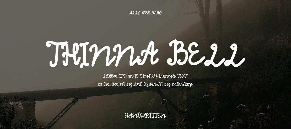 Thinna Bell Font