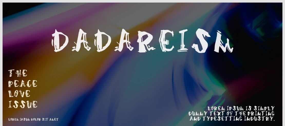 Dadareism Font