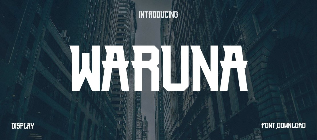 Waruna Font