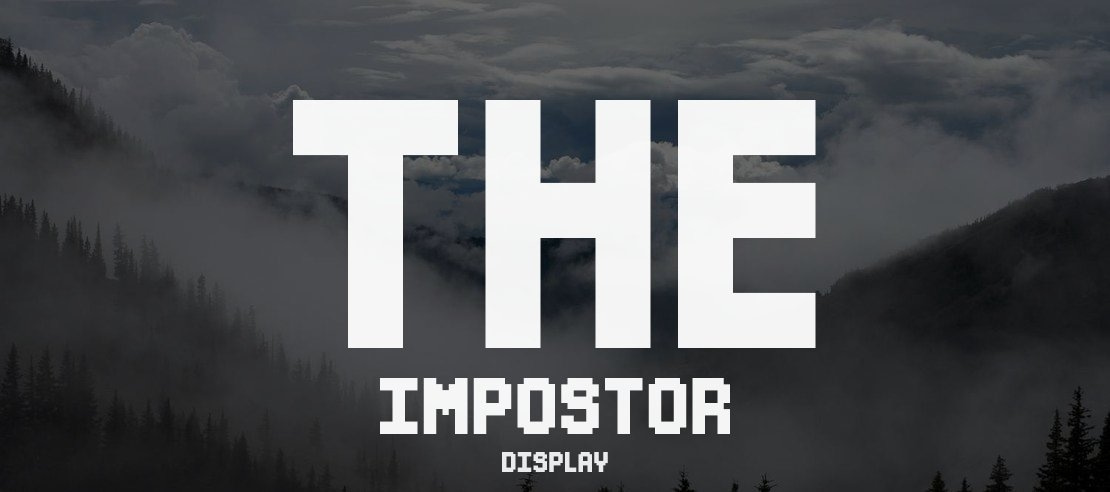 The Impostor Font