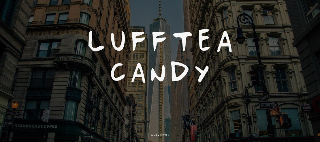 Lufftea Candy Font