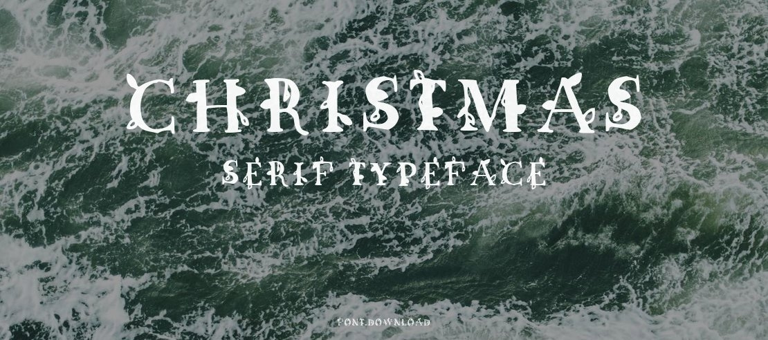 Christmas Serif Font