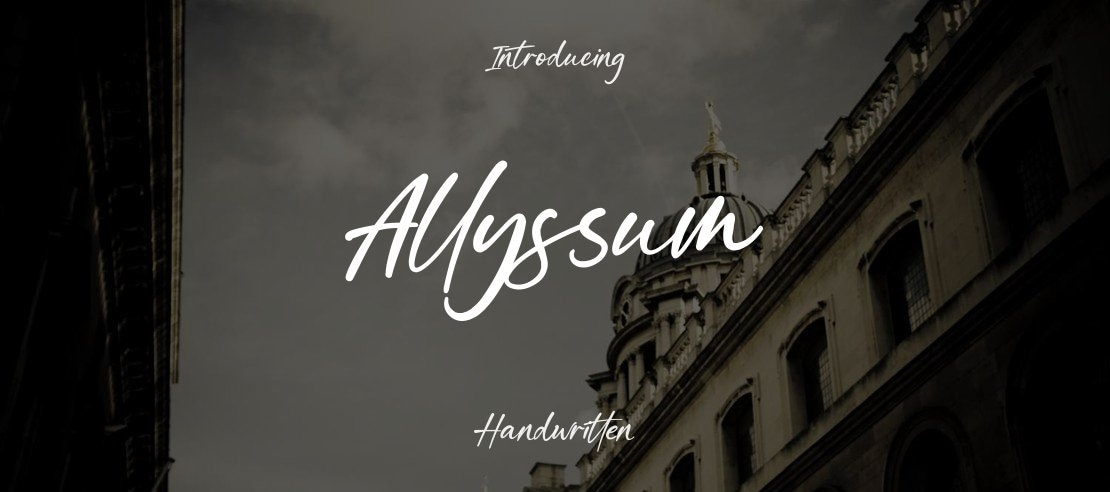 Allyssum Font Family