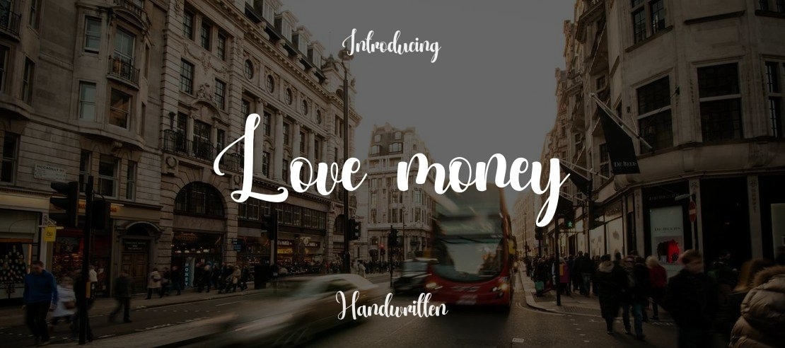 Love money Font