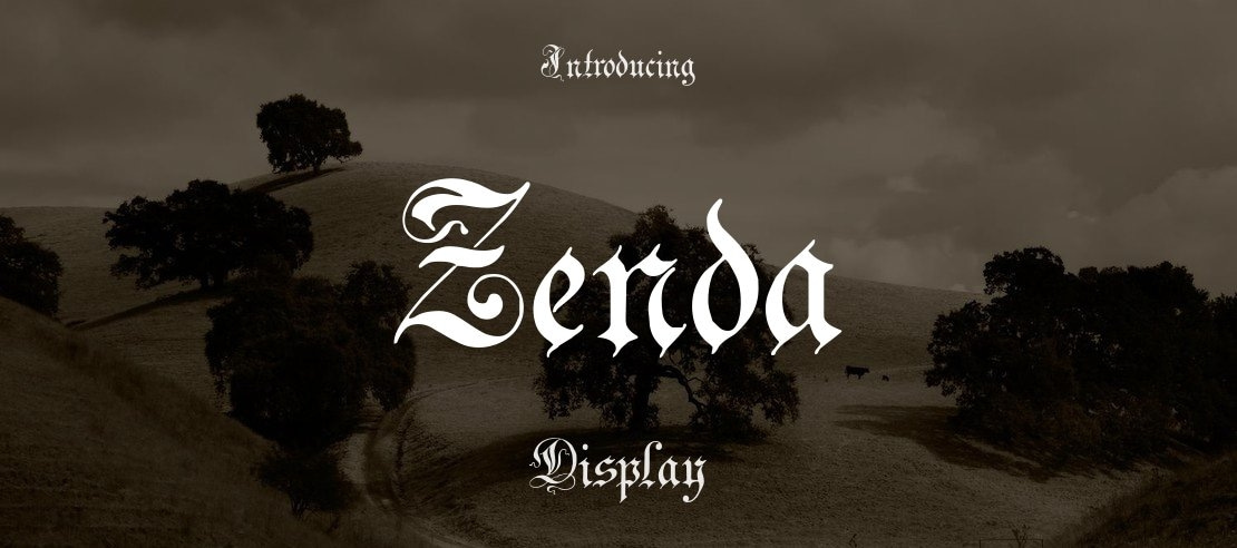 Zenda Font