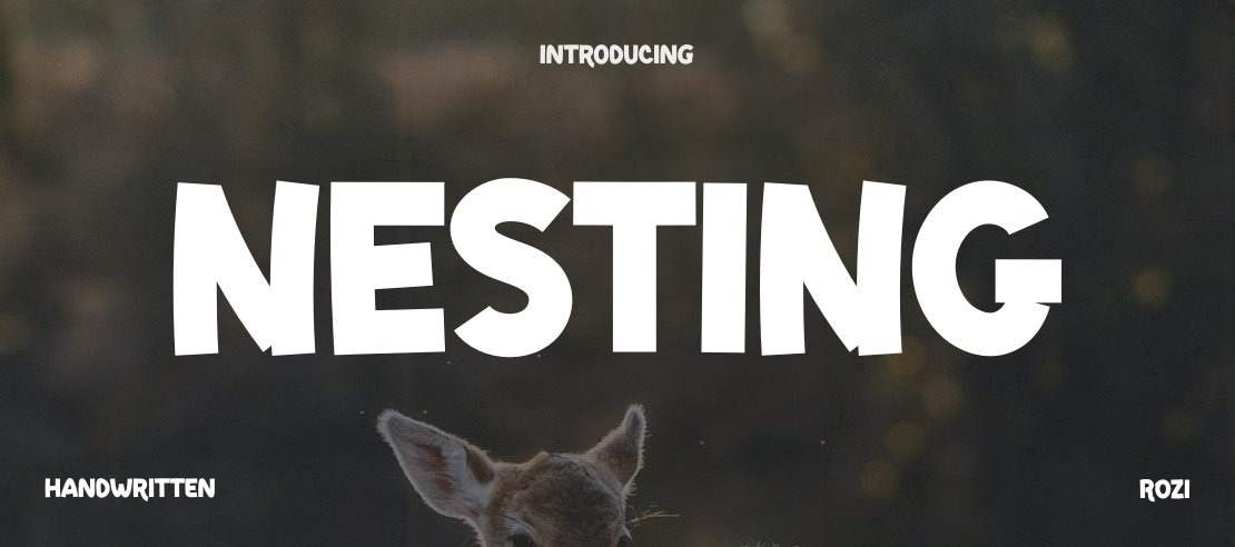 NESTING Font