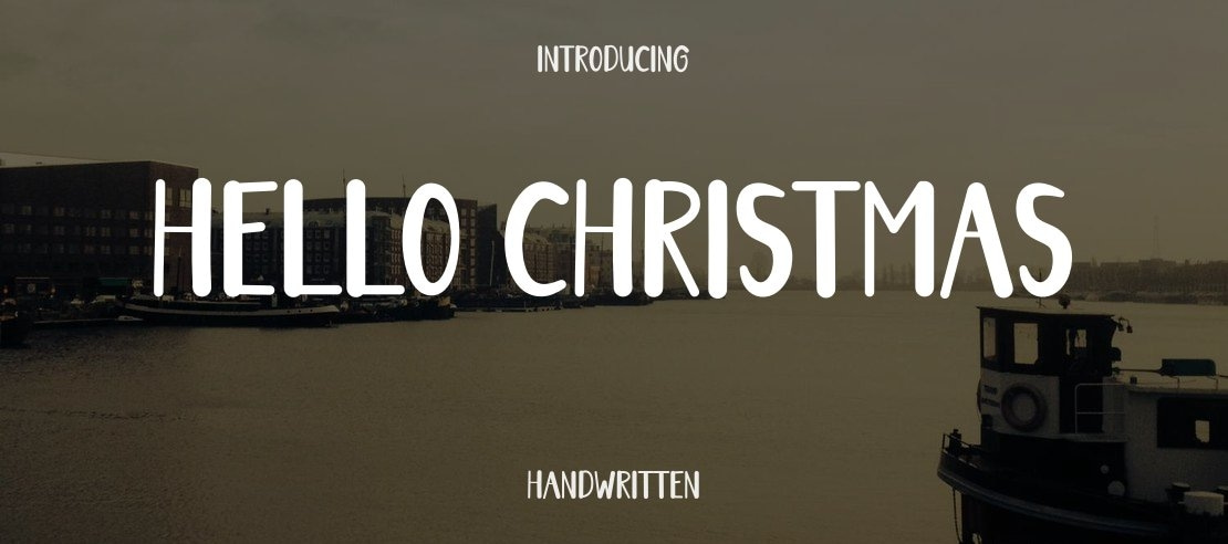 Hello Christmas Font