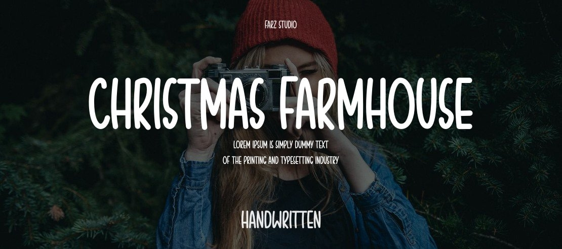 Christmas Farmhouse Font