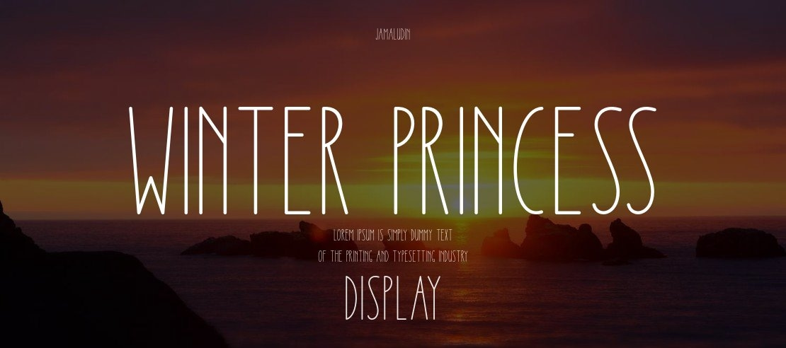 Winter Princess Font