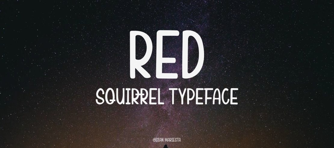 Red Squirrel Font