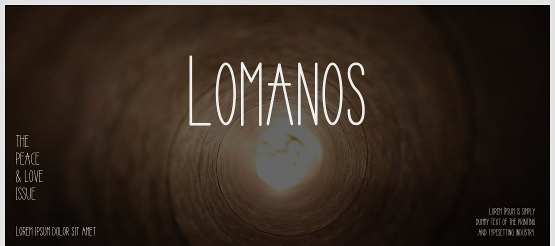 Lomanos Font