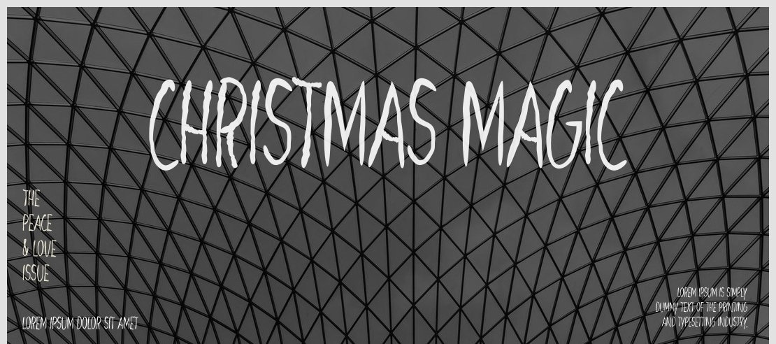 Christmas Magic Font