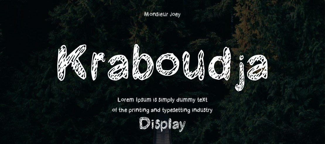 Kraboudja Font