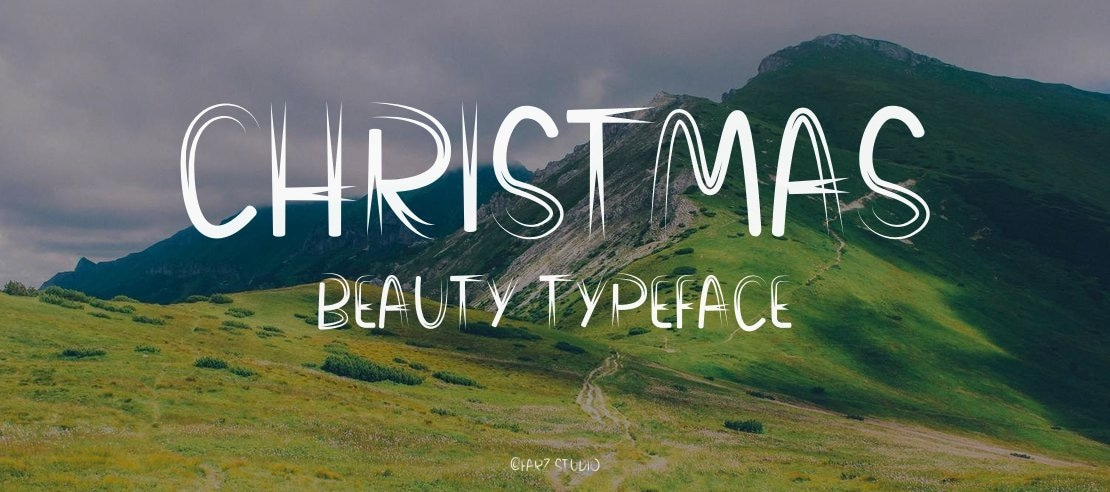 Christmas Beauty Font