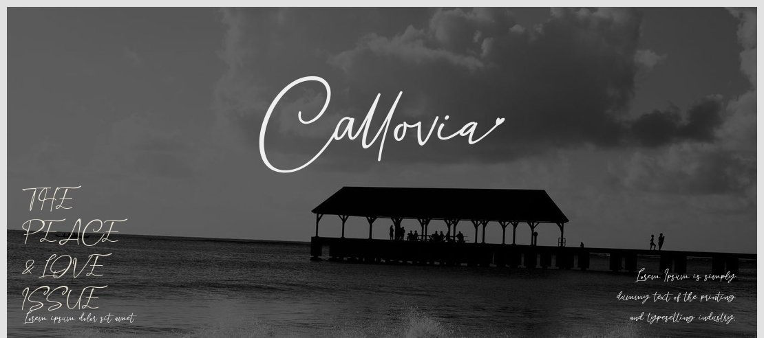 Callovia Font