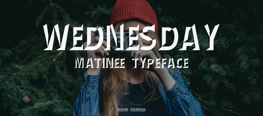 Wednesday Matinee Font