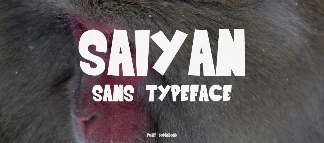 Saiyan Sans Font Family