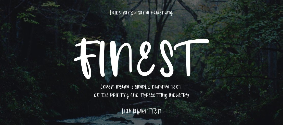 Finest Font