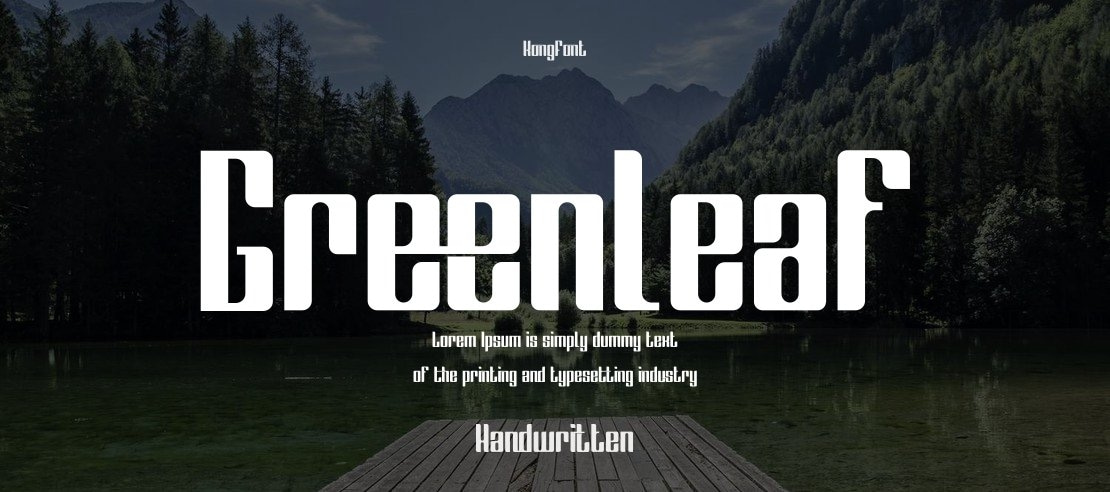 Greenleaf Font Family