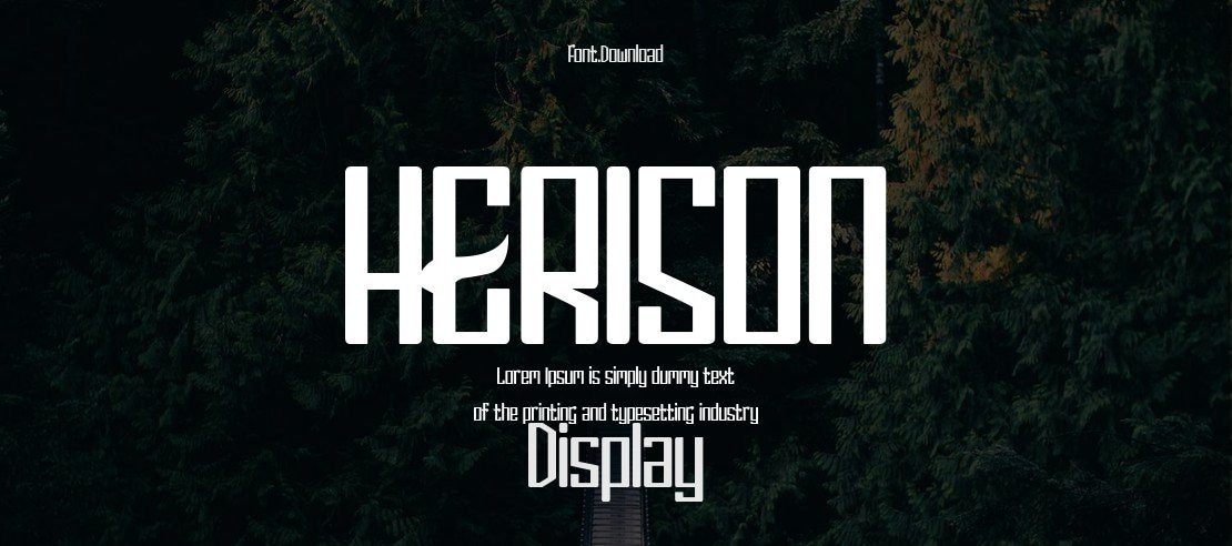 HERISON Font