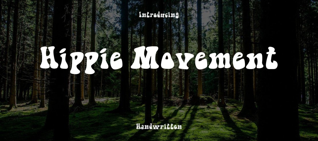 Hippie Movement Font