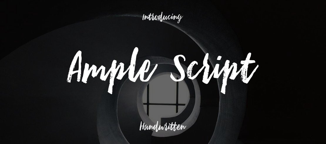 Ample Script Font