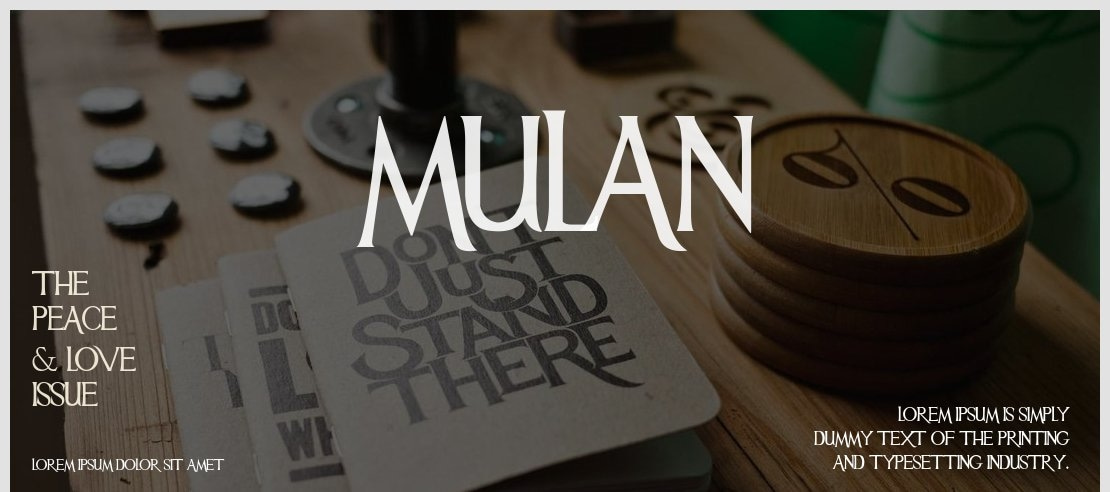 Mulan Font