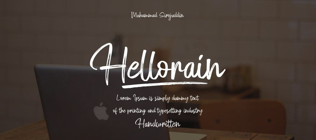 Hellorain Font