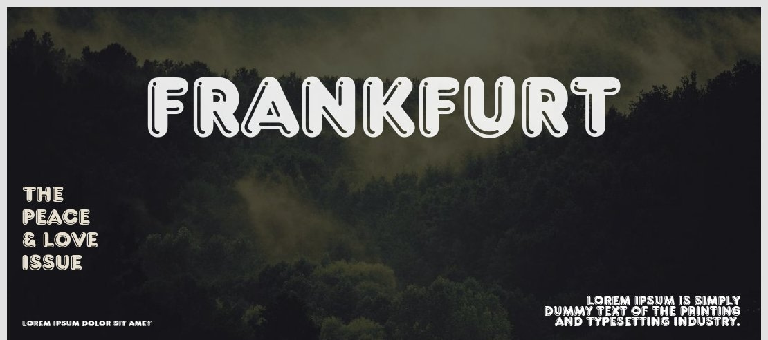 Frankfurt Font