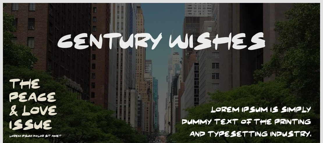 Century Wishes Font