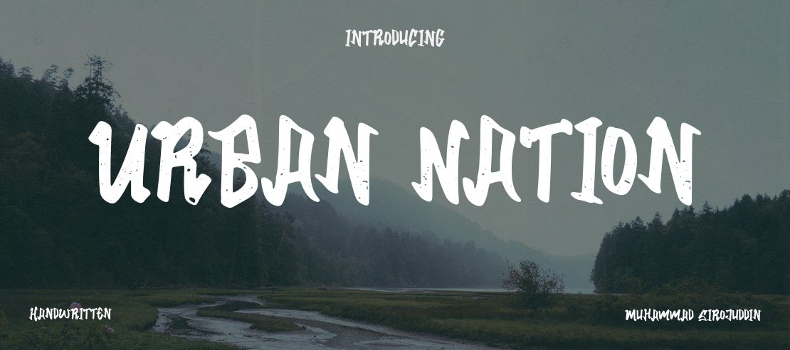 Urban Nation Font