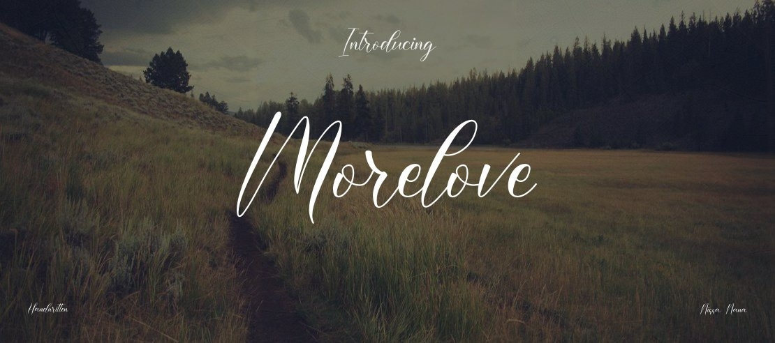 Morelove Font