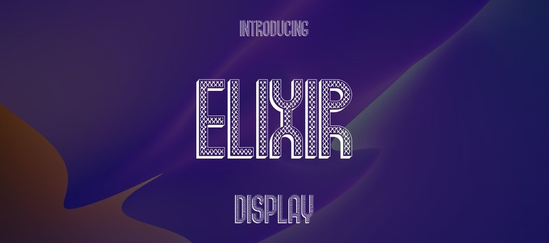 Elixir Font