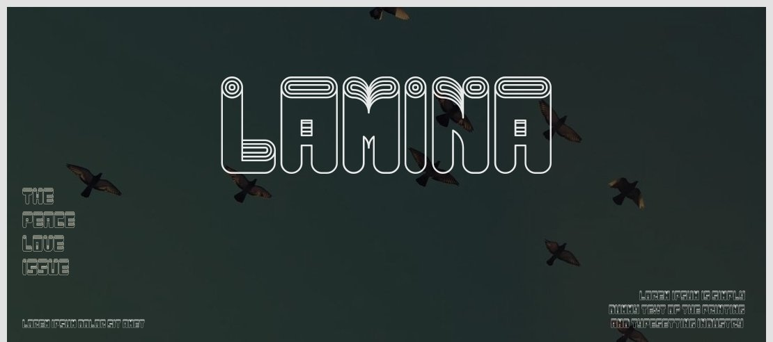 Lamina Font