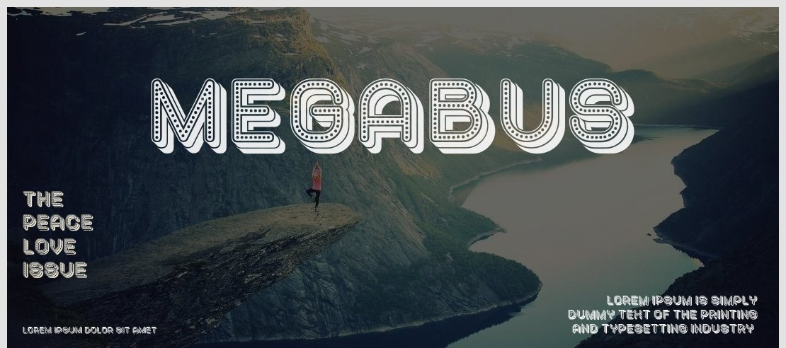 Megabus Font