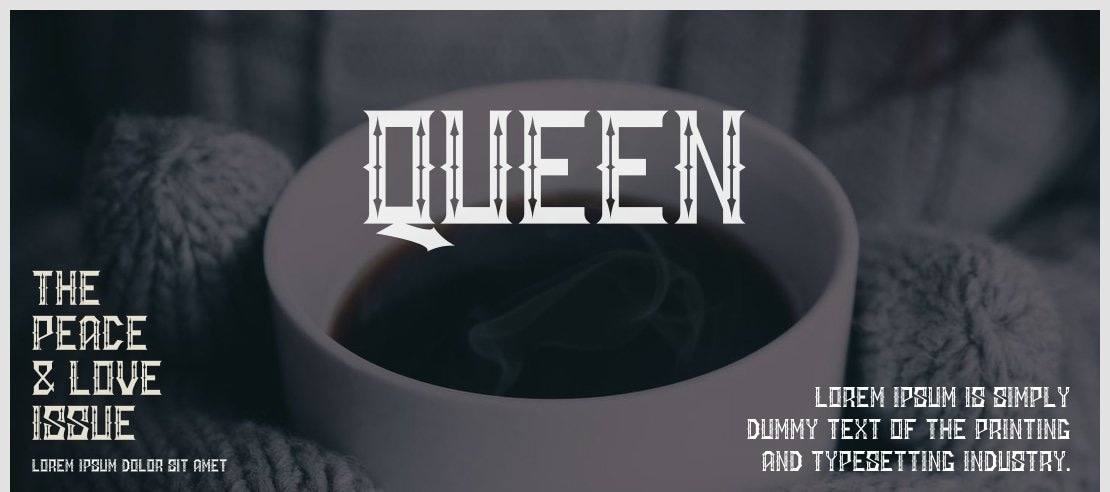 QUEEN Font