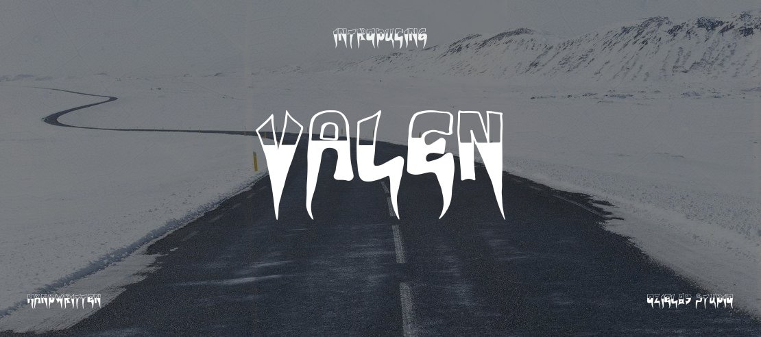 VALEN Font