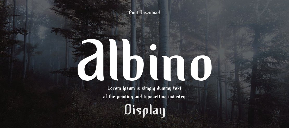 Albino Font