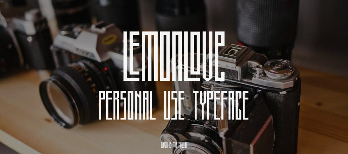 Lemonlove Personal Use Font