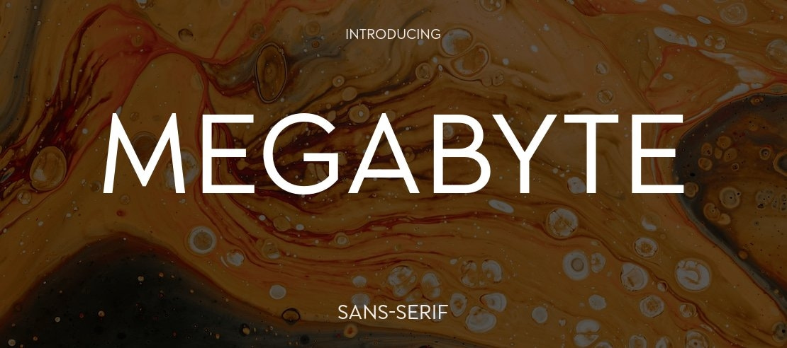 Megabyte Font Family