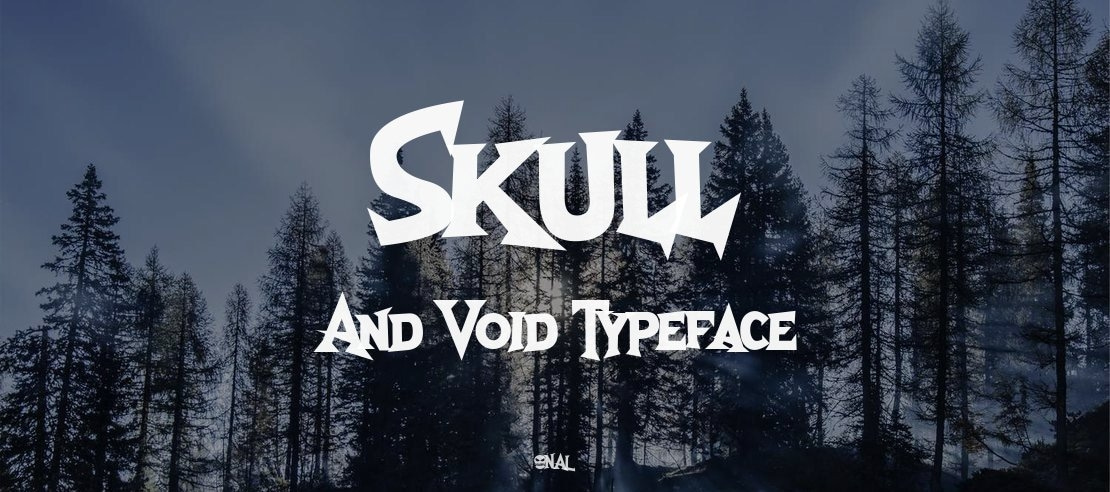 Skull And Void Font