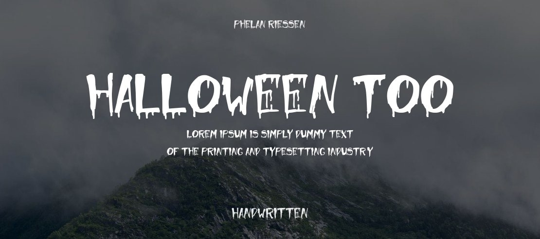 Halloween Too Font