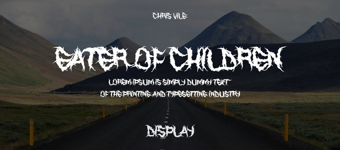 Eater of Children Font